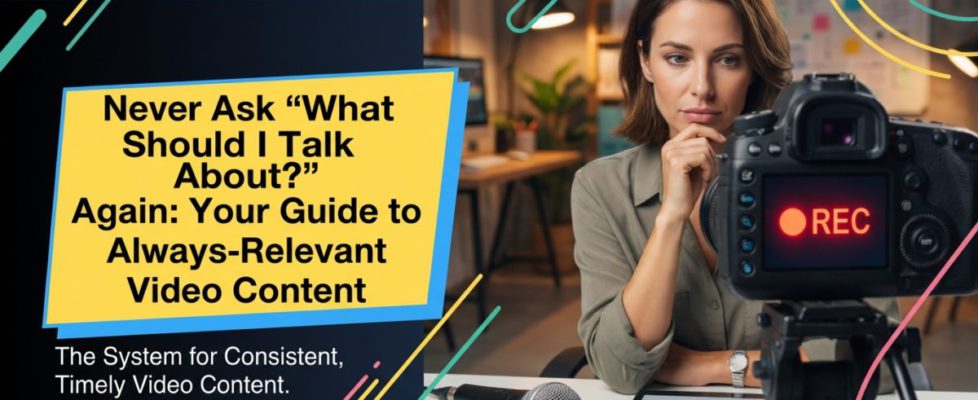 never ask what should I talk about