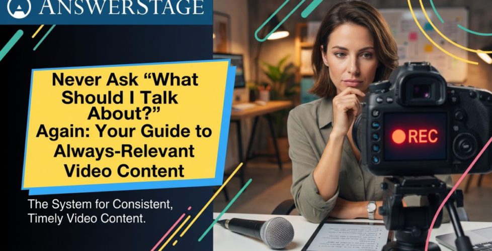 never ask what should I talk about