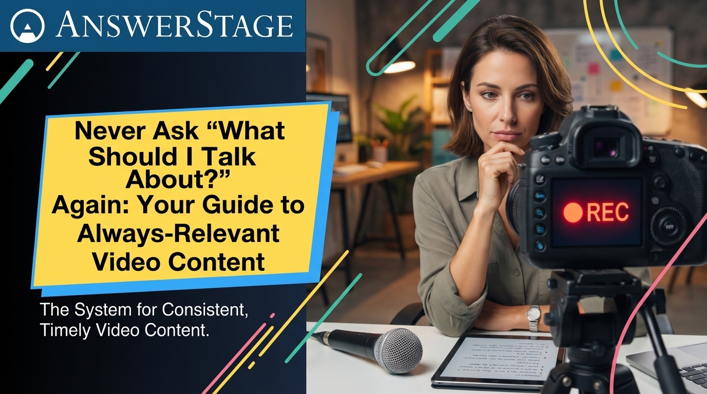 never ask what should I talk about